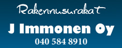 Rakennusurakat J Immonen Oy logo